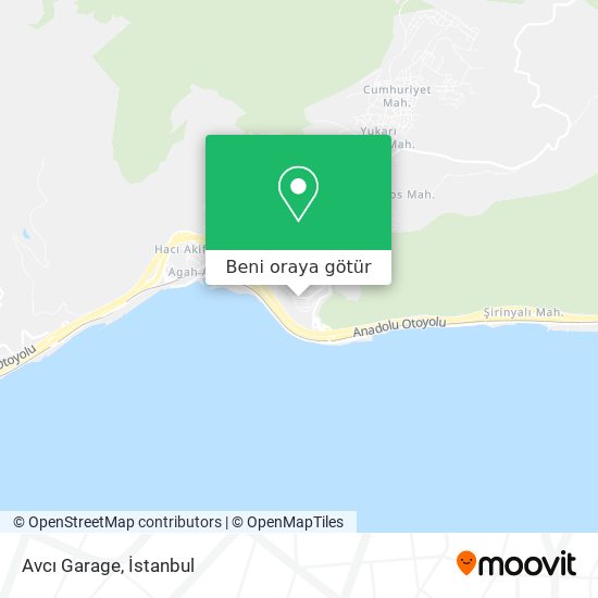 Avcı Garage harita
