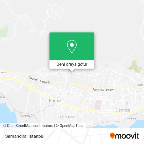 Samandıra harita