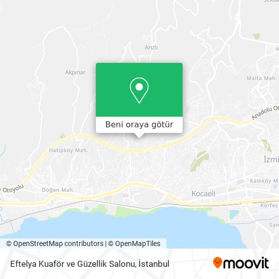 Eftelya Kuaför ve Güzellik Salonu harita