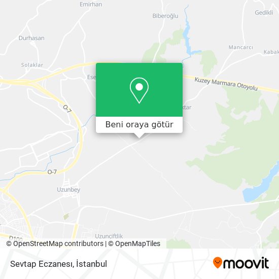 Sevtap Eczanesı harita