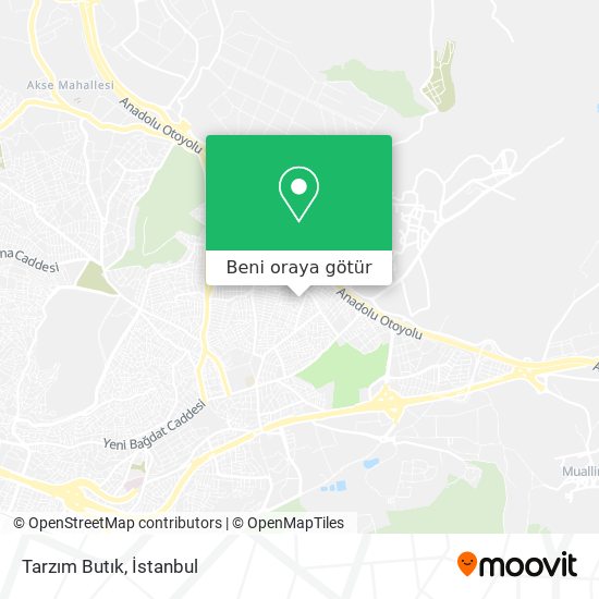 Tarzım Butık harita