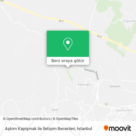 Aşkim Kapişmak ile İletişim Becerileri harita