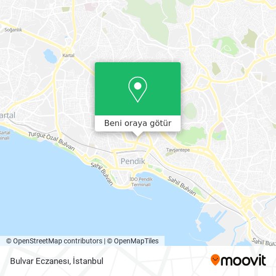 Bulvar Eczanesı harita