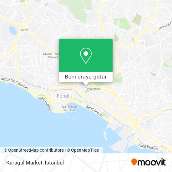 Karagul Market harita