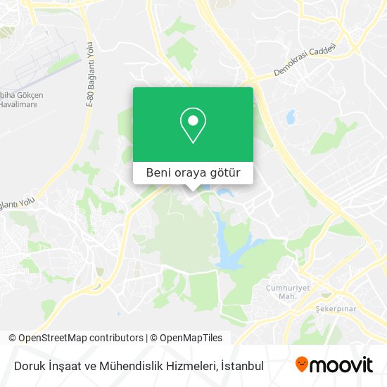 Doruk İnşaat ve Mühendislik Hizmeleri harita