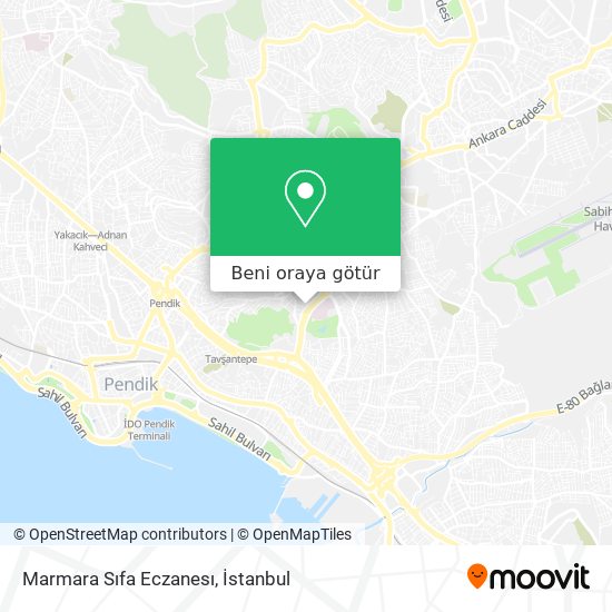 Marmara Sıfa Eczanesı harita