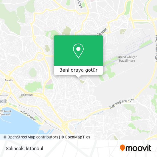 Salıncak harita
