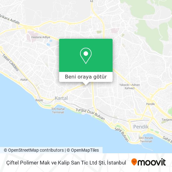Çiftel Polimer Mak ve Kalip San Tic Ltd Şti harita