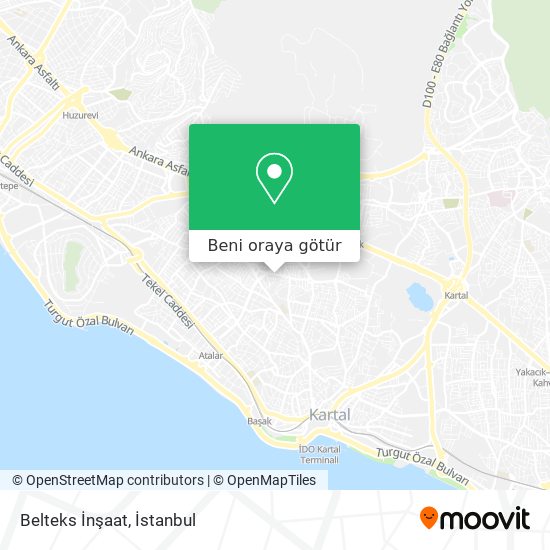 Belteks İnşaat harita