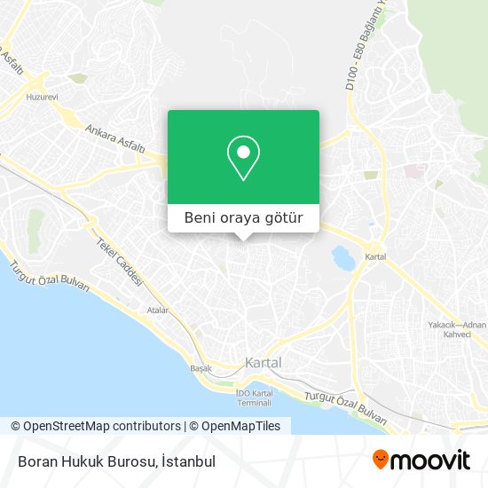 Boran Hukuk Burosu harita