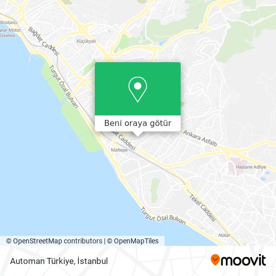 Automan Türkiye harita
