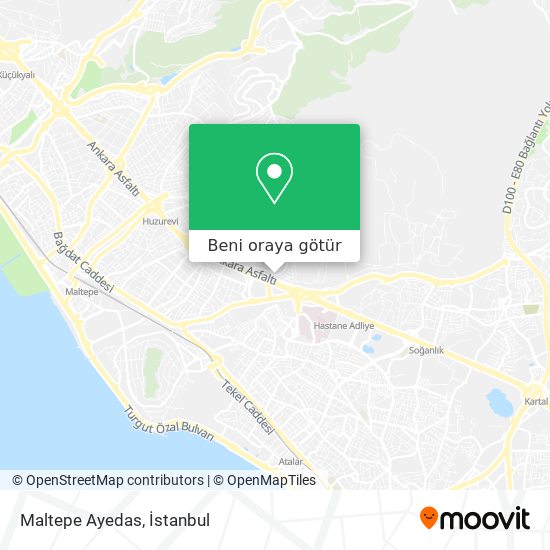 Maltepe Ayedas harita