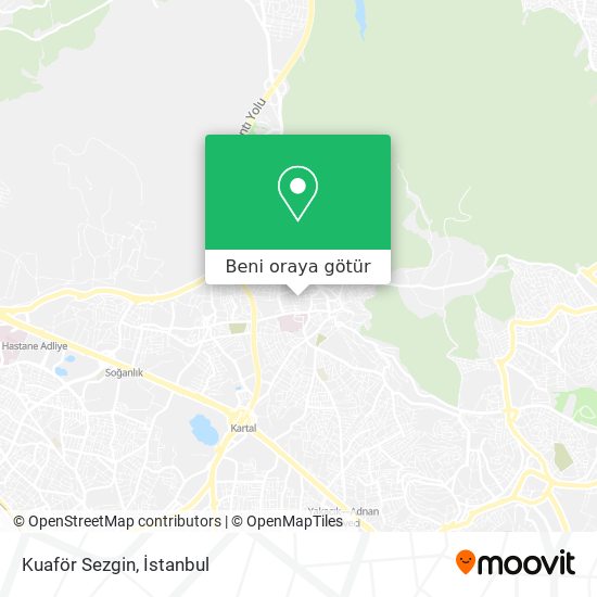 Kuaför Sezgin harita