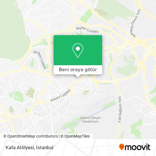 Kafa Atölyesi harita