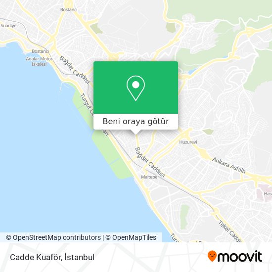 Cadde Kuaför harita