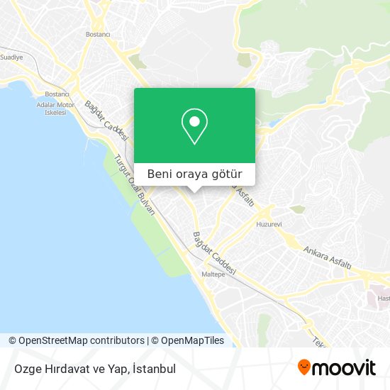 Ozge Hırdavat ve Yap harita