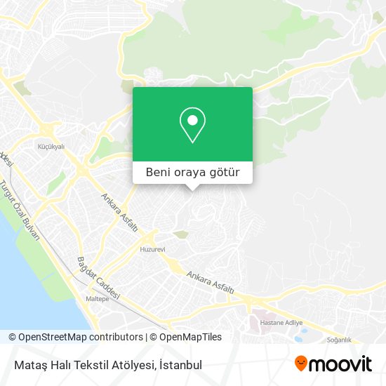 Mataş Halı Tekstil Atölyesi harita