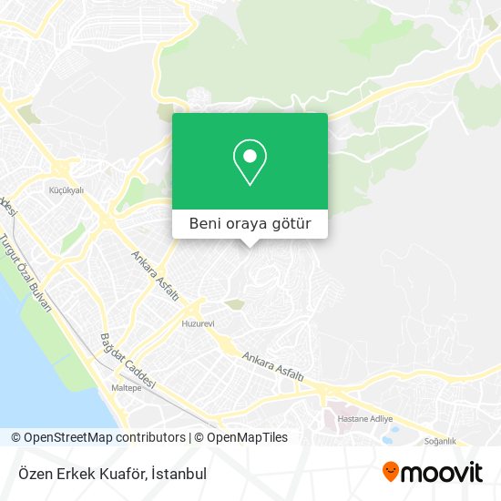 Özen Erkek Kuaför harita