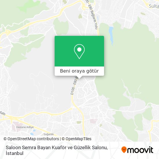 Saloon Semra Bayan Kuaför ve Güzellik Salonu harita