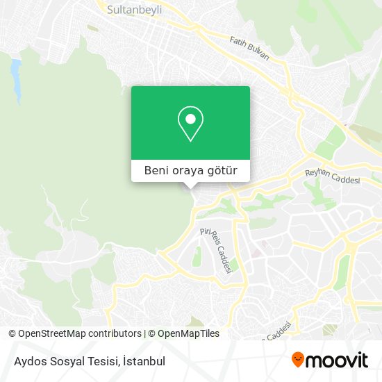 Aydos Sosyal Tesisi harita