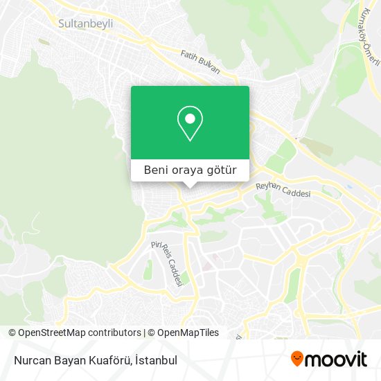 Nurcan Bayan Kuaförü harita