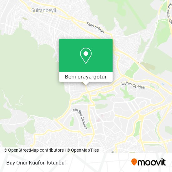 Bay Onur Kuaför harita