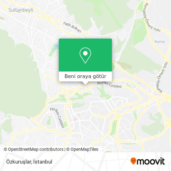 Özkuruşlar harita