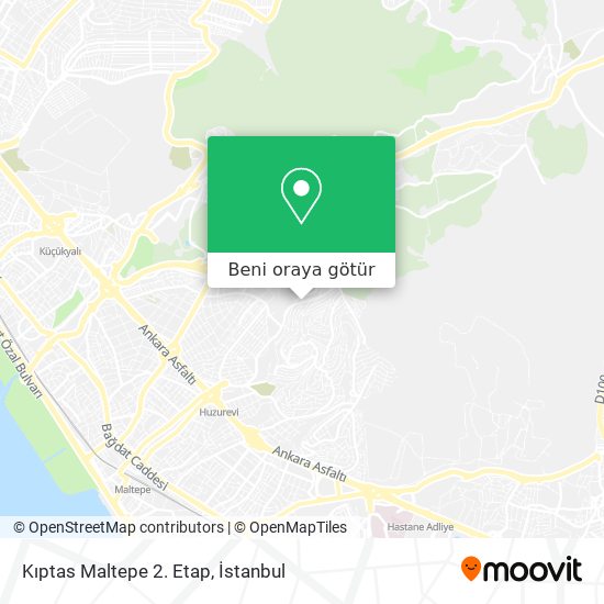 Kıptas Maltepe 2. Etap harita