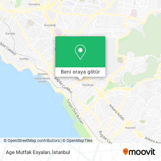 Age Mutfak Esyaları harita