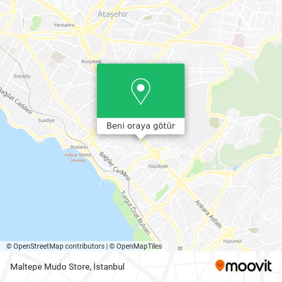 Maltepe Mudo Store harita