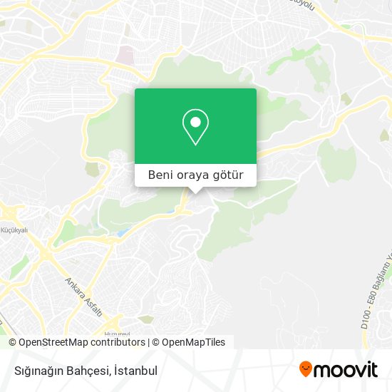 Sığınağın Bahçesi harita