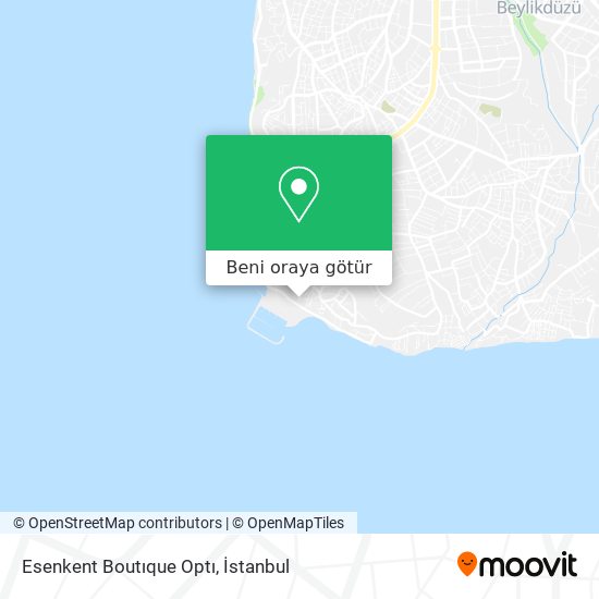 Esenkent Boutıque Optı harita
