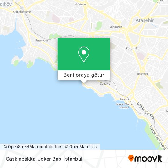 Saskınbakkal Joker Bab harita