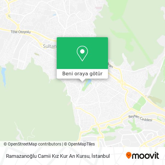 Ramazanoğlu Camii Kız Kur An Kursu harita