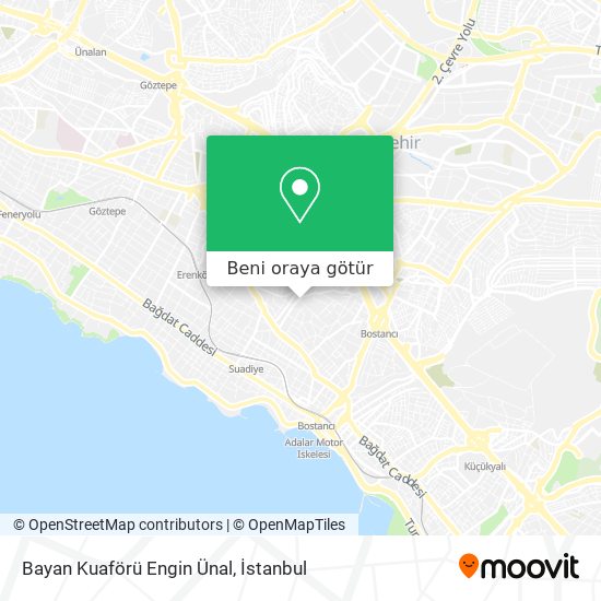 Bayan Kuaförü Engin Ünal harita