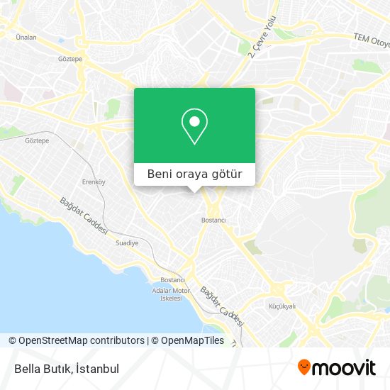 Bella Butık harita