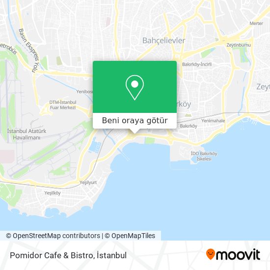 Pomidor Cafe & Bistro harita