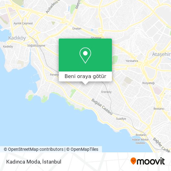 Kadınca Moda harita