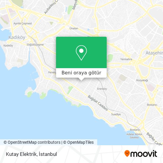 Kutay Elektrik harita