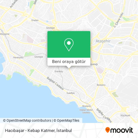 Hacıbaşar - Kebap Katmer harita