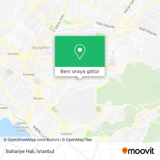 Bahariye Halı harita