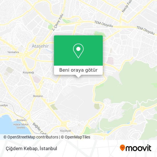 Çiğdem Kebap harita