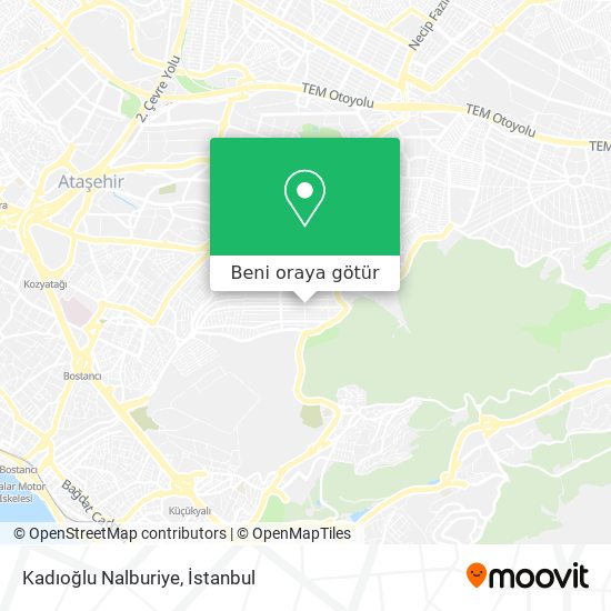 Kadıoğlu Nalburiye harita