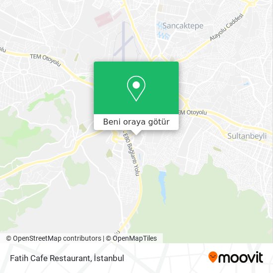 Fatih Cafe Restaurant harita