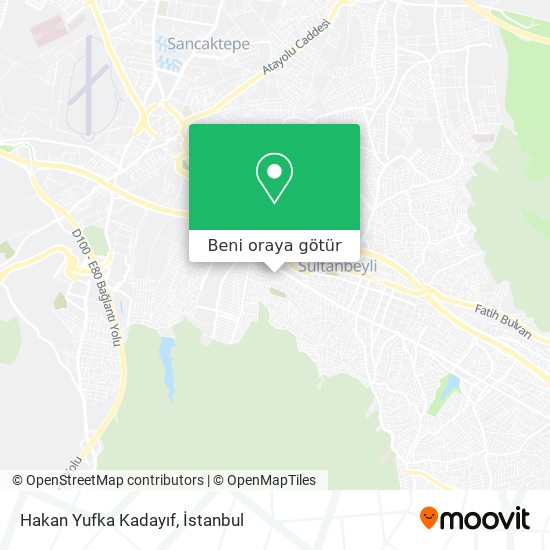 Hakan Yufka Kadayıf harita
