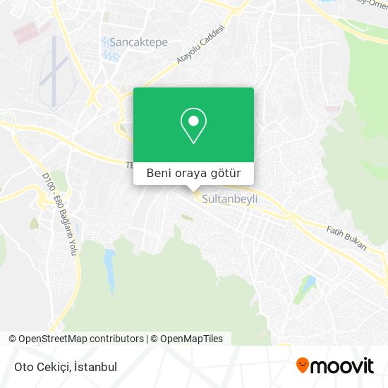 Oto Cekiçi harita