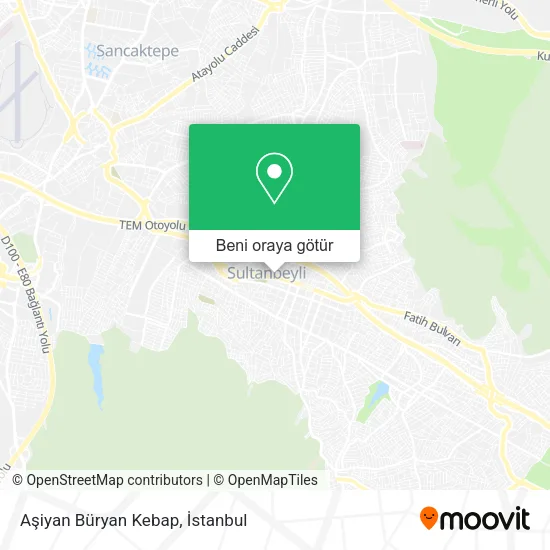 Aşiyan Büryan Kebap harita