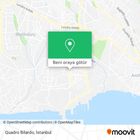 Quadro Bilardo harita