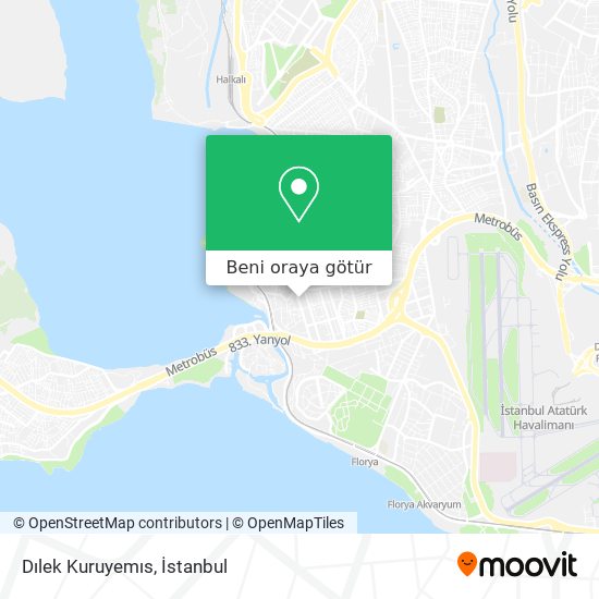 Dılek Kuruyemıs harita