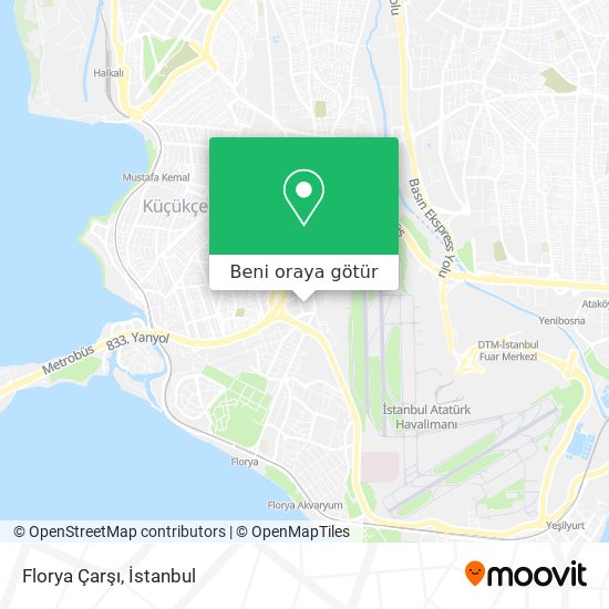 Florya Çarşı harita